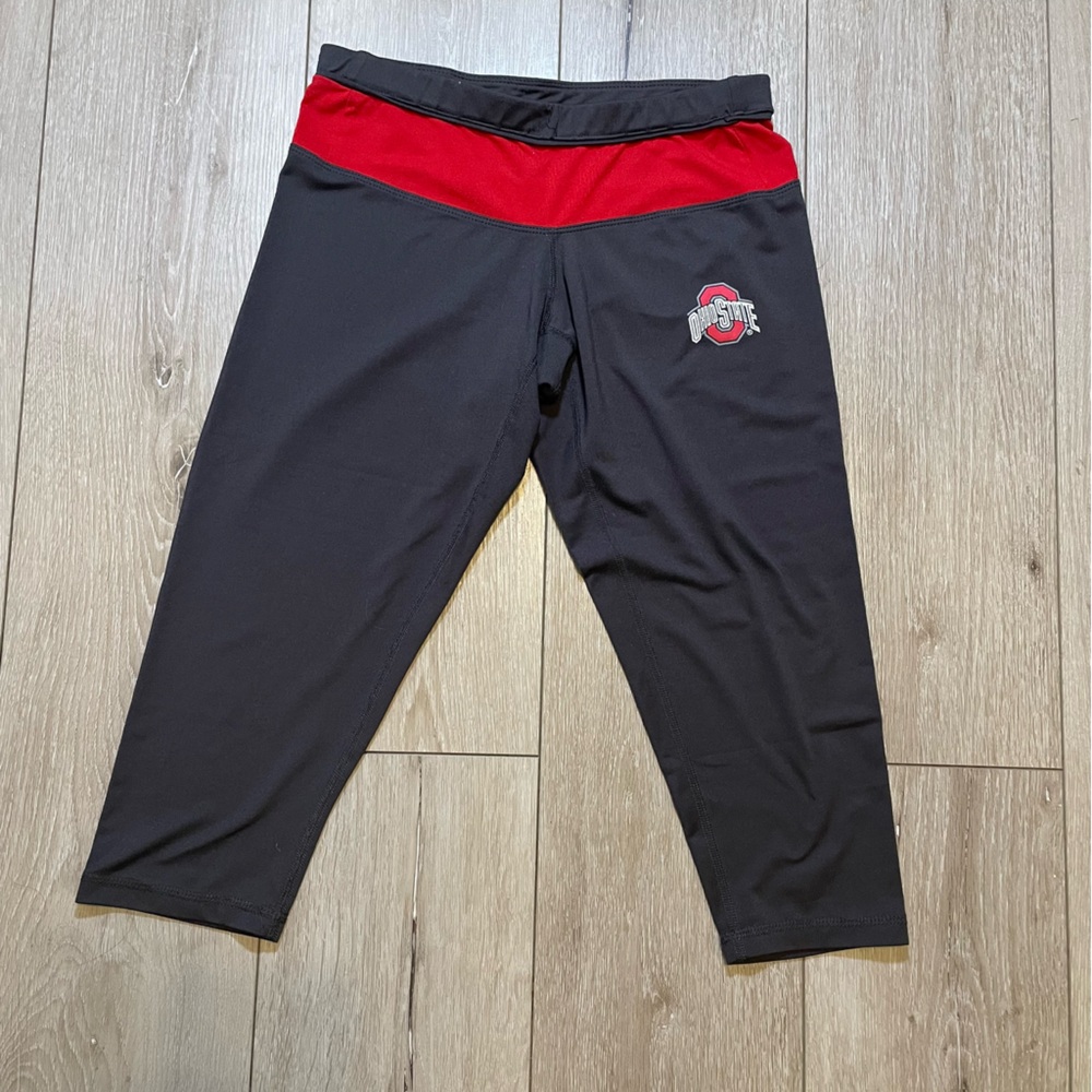 Iconic Ohio State‎ Buckeyes Athleisure Capri Leggings Women’s Size Small